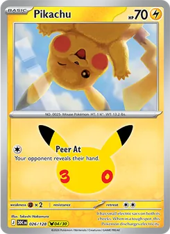 Pikachu #026