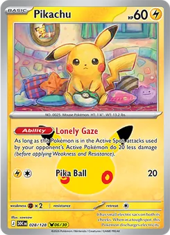 Pikachu #028