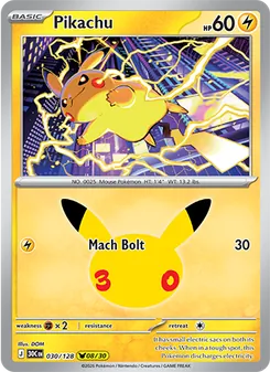 Pikachu #030