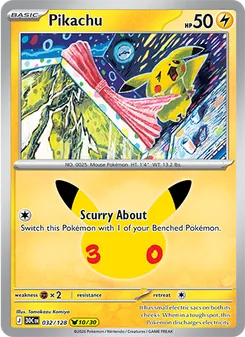 Pikachu #032