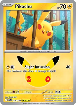 Pikachu #036