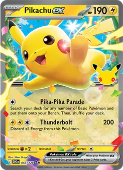 Pikachu ex #053