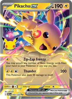 Pikachu ex #054