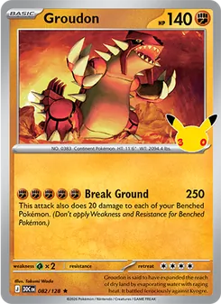 Groudon #082