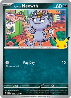 Alolan Meowth #089