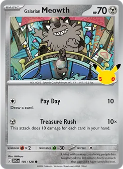 Galarian Meowth #101