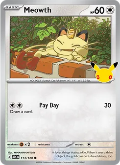 Meowth #113