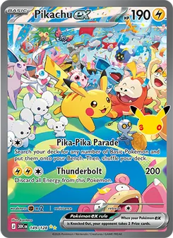 Pikachu ex #149