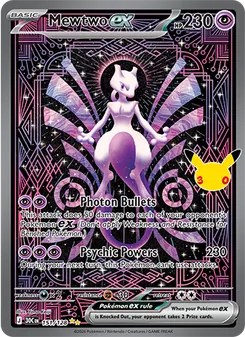 Mewtwo ex #151