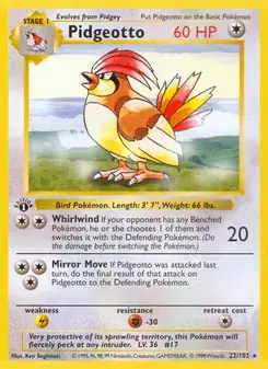Pidgeotto #22