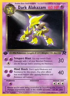 Dark Alakazam #18