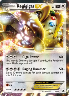 Regigigas-EX #82