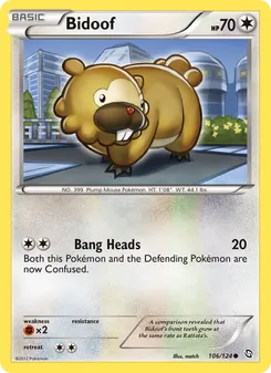 Bidoof #106