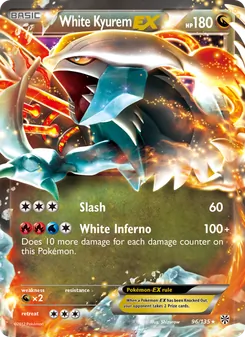 White Kyurem-EX #96