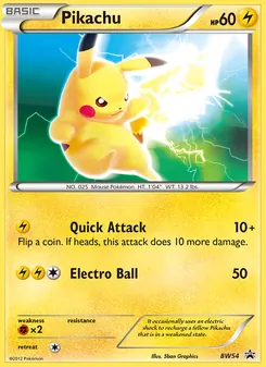 Pikachu #BW54