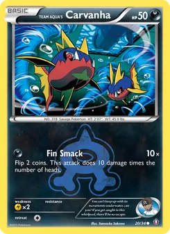 Team Aqua's Carvanha #20