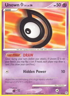 Unown D #68