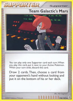 Team Galactic's Mars #126