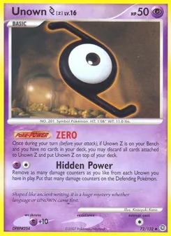 Unown Z #72