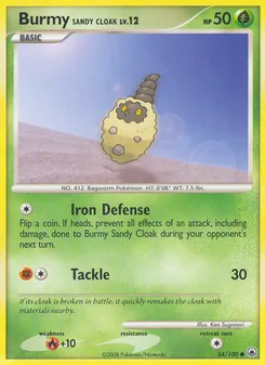 Burmy Sandy Cloak #54
