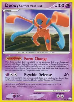 Deoxys Defense Forme #25