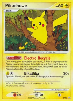 Pikachu #DP16