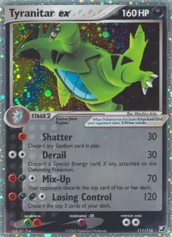 Tyranitar ex #111