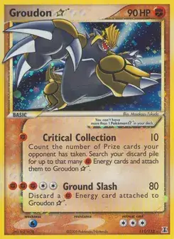 Groudon Star #111
