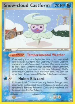 Snow-cloud Castform #29