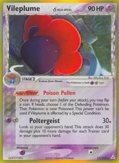 Vileplume δ #17