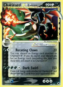 Charizard ☆ δ #100