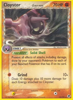 Cloyster δ #14