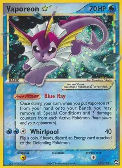 Vaporeon ☆ #102