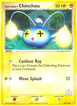 Team Aqua's Chinchou #49