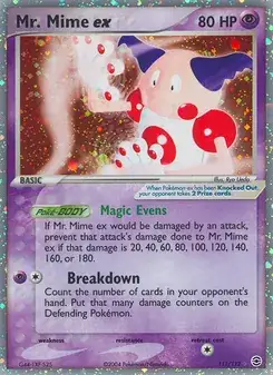 Mr. Mime ex #111