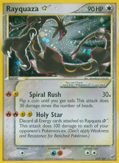 Rayquaza ☆ #107