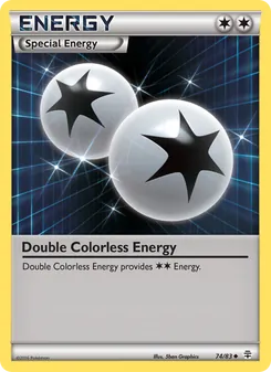 Double Colorless Energy #74