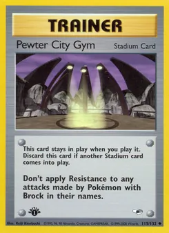 Pewter City Gym #115