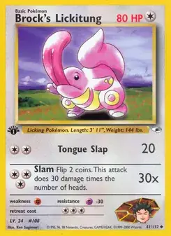 Brock's Lickitung #41