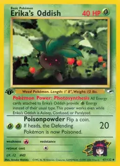 Erika's Oddish #47
