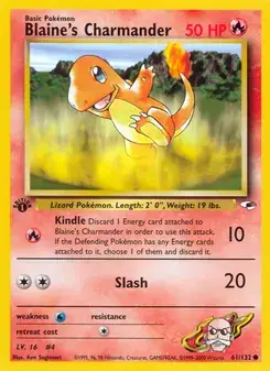 Blaine's Charmander #61