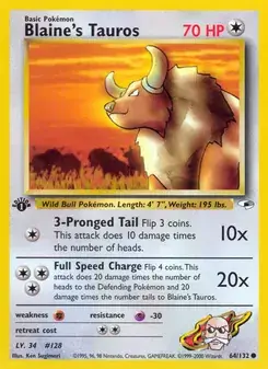 Blaine's Tauros #64