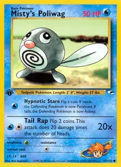 Misty's Poliwag #87