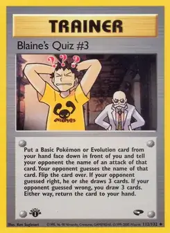 Blaine's Quiz #3 #112