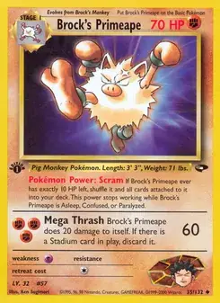 Brock's Primeape #35