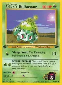 Erika's Bulbasaur #39