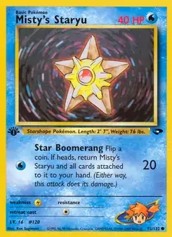 Misty's Staryu #92