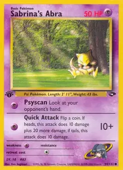 Sabrina's Abra #94