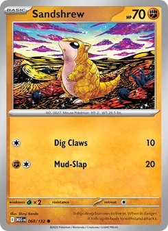 Sandshrew #068