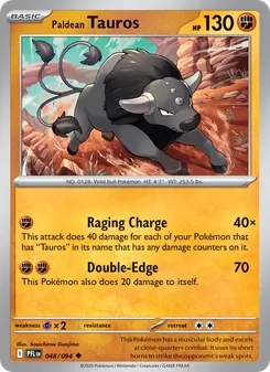 Paldean Tauros #048